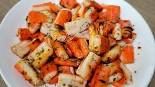 Air Fried Crab Bites| Imatation crab recipes