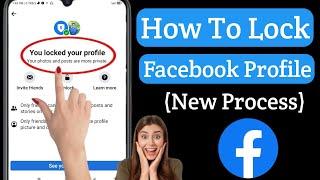 How to Lock Facebook Profile | New Updated Process to Lock Facebook Profile| New Process