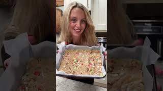 Festive cookie bars  bakemas day 2 ️