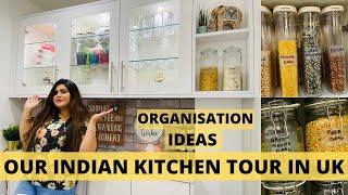 Our Indian Kitchen Tour In UK | Hum Tum In England Vlogs | Indian Youtuber In England