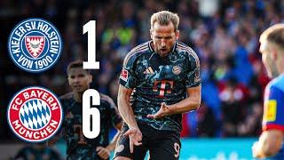 Lightning start thanks to Musiala & Kane show | Holstein Kiel - FC Bayern 1:6 | Highlights & more