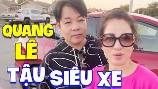 Clip Quang Lê tậu siêu xe đón danh hài Thuý Nga đi chơi - Quang Lê Vlog Mới Nhất