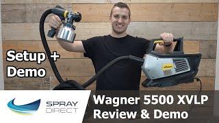 Wagner FinishControl 5500 XVLP Sprayer Review, Setup & Demo