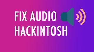 FIX  AUDIO DI HACKINTOSH