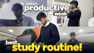 A productive week - best routine for MBBS/NEET | VLOG