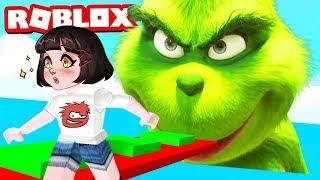 ГРИНЧ похититель Рождества Машка спасает Новый год в Роблокс Roblox Escape The Grinch CHRISTMAS