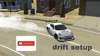 Porsche 911 drift setup car parking multiplayer