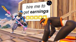 I Hired A "Pro" Fortnite Player To Carry Me!