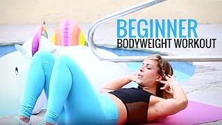 Beginner Bodyweight Workout for women | Home Workout NO EQUIPMENT NEEDED