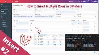 How to Insert Multiple Rows in Database Laravel 9 | HR Estimate