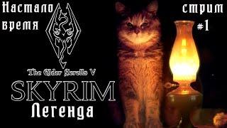 Внезапный ночной Skyrim. Стрим #1 Кошара, теперь ты!