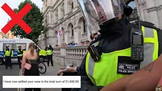 Met Police Pay £1800 For UNLAWFUL Arrest at Protest   