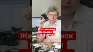 Жесткий диск перестал определяться - что делать?