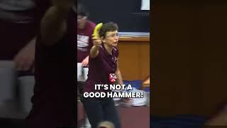 #Banana hammer as demonstrated by Dr. Tatiana! #fyp #trending #shorts #funny #physics #funny #fun