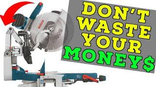 Best "Sliding Miter Saws for the Money! (Zero Rear Clearance 2021 Edition)