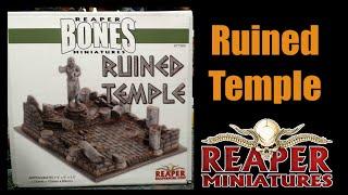 Reaper Miniatures, Ruined temple, Unboxing, D&D