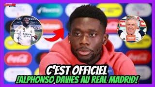 DERNIÈRE MINUTE | ALPHONSO DAVIES AU REAL MADRID CONFIRME?️