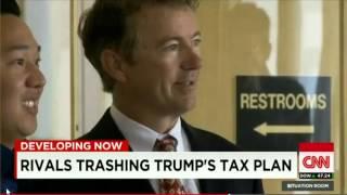 Donald Trump's Tax Plan Trashed by Republican Rivals