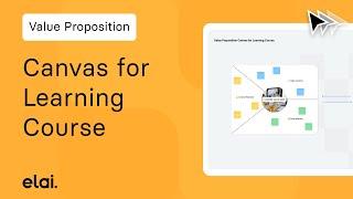 Value Proposition Canvas for Learning Course