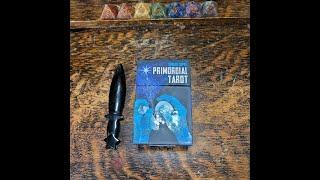 Primordial Tarot by Sergio Toppi  Complete Tarot Deck Flip Through