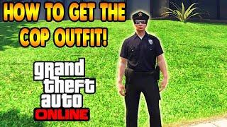 GTA 5 How To Get The COP OUTFIT (How To Get The Police Uniform In GTA 5 Online)