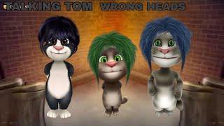 TALKING TOM #Cat Funny Video | Wrong Heads Top Talking Tom Funny Video