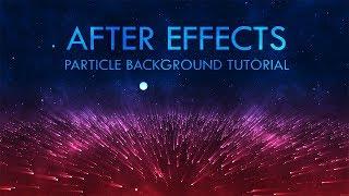 particle background animation tutorial | abstract particles  |adobe after effects tutorial