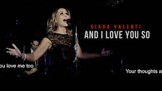 And I Love You So | Giada Valenti | Song and Lyrics