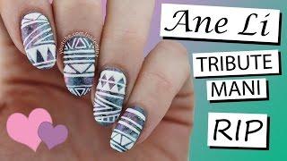 Galaxy Tribal Nails | #sharingtheloveforAneLi | Nailed It NZ