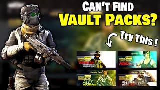 Find Vault Packs Easily ! How To Buy Season 3 Vault Pack Bundles