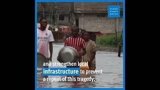 Floods in West and Central Africa Worsen Food Insecurity #shorts