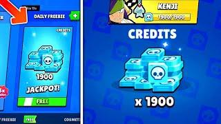 JACKPOT!!! LEGENDARY 1900 FREE CREDITS KENJI & BRAWL PASS UPDATE BRAWL STARS | Brawl Stars concept