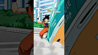 Goku Getting Hit By A Car DB vs DBS