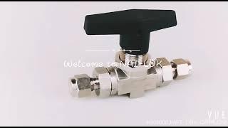 Instrumentation Ball Valves 0-6000PSI 1/4''-1/2'' End Connection Female Male