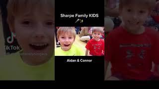 SHARPE FAMILY KIDS!  #sharpefamilysingers #shorts