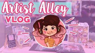 MY FIRST ARTIST ALLEY!  | GalaxyCon Vlog + Convention Tips