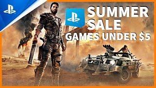 PSN Summer Sale 2021 - PS4 Deals Under $5 On PlayStation Store