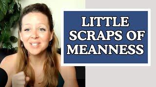 How to Forgive Little Scraps of Meanness | ACIM Teachings