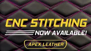 Apex Leather Now Offers CNC Stitching!