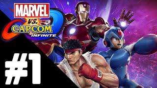 Marvel vs. Capcom: Infinite Walkthrough Gameplay Part 1 – PS4 1080p Full HD – No Commentary