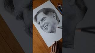 Ratan Tata pencil drawing ️@SeemaSinghart #ratantata #drawing