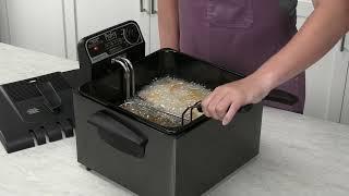 Presto® Dual Basket ProFry™ immersion element deep fryer