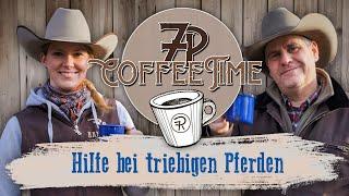 Welche Hilfsmittel verwendet man bei triebigen Pferden? | 7P CoffeeTime 