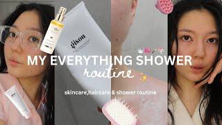 MY EVERYTHING SHOWER ROUTINE🫧:уход за волосами,телом,лицом & больше