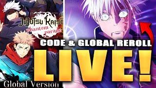 *ALL CODES* GLOBAL JUJUTSU KAISEN PHANTOM PARADE F2P DAY 1 GRIND!