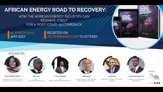 African Energy Road to Recovery Virtual Book Launch