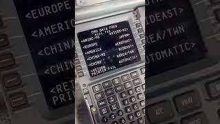 B737 ATC comm not avail/ACARS no comm. how to change the frequency
