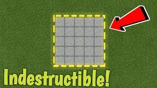 How To Make An Indestructible Floor In Minecraft