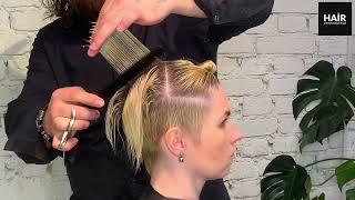 PIXIE BOB UNDERCUT  WITH PERSONALIZATION