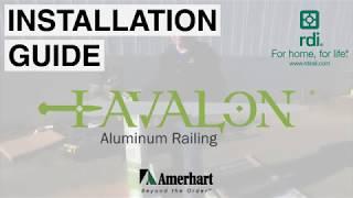 RDI AVALON Aluminum Railing Installation Guide